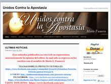 Tablet Screenshot of contralaapostasia.com